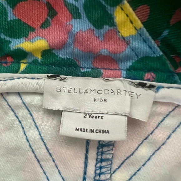 Stella McCartney Kids Floral Splash Dress - Picture 5 of 9